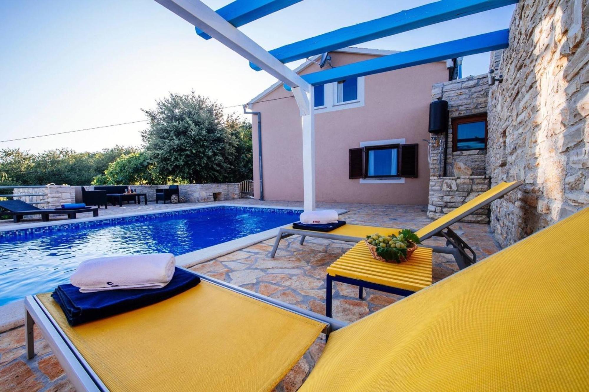 My Dalmatia - Holiday Home Korlat With Private Pool Benkovac Buitenkant foto