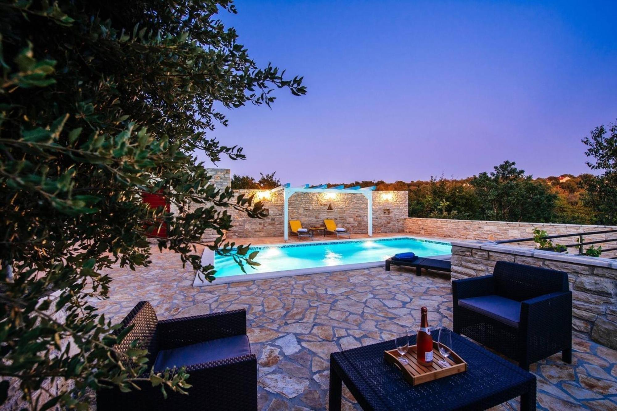 My Dalmatia - Holiday Home Korlat With Private Pool Benkovac Buitenkant foto
